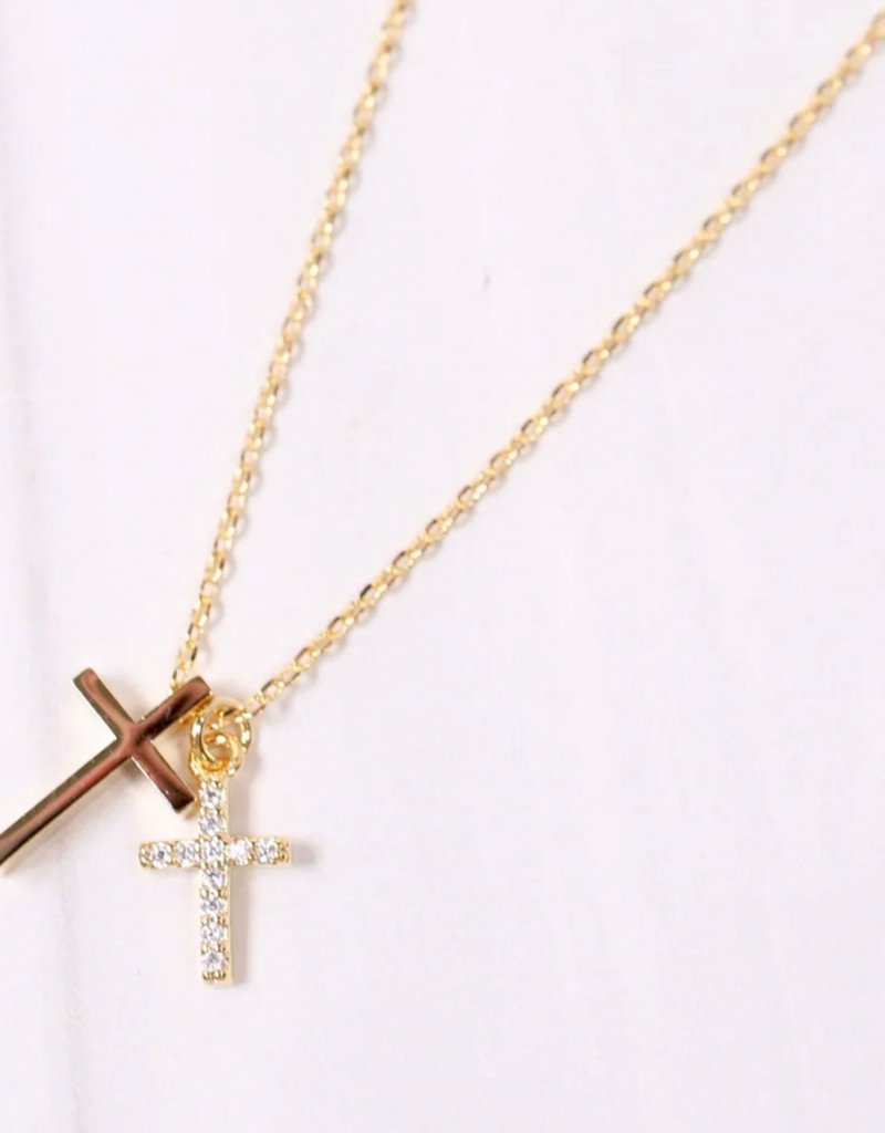 FRANCIA CROSS NECKLACE