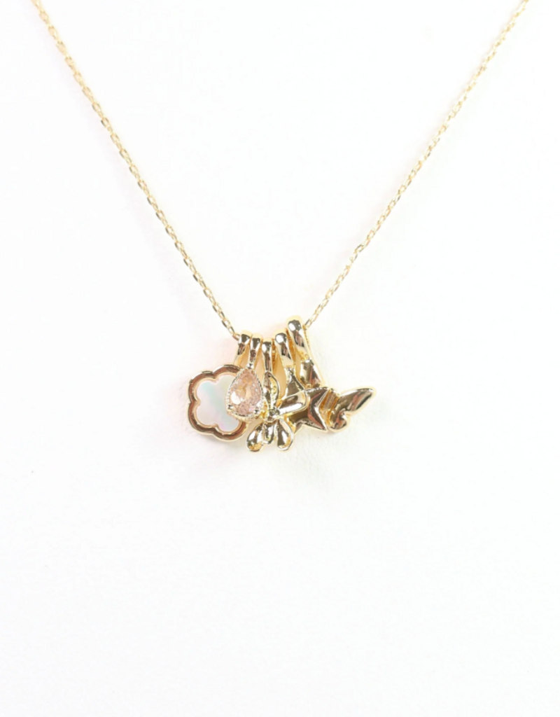 LUCKY STARS CHARM NECKLACE SET