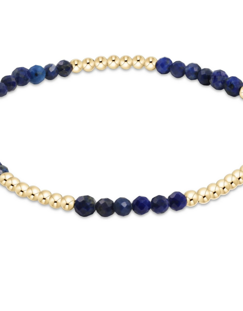 ENEWTON BLISSFUL PATTERN 2.5MMBEAD BRACELET LAPIS-DISCONTINUED