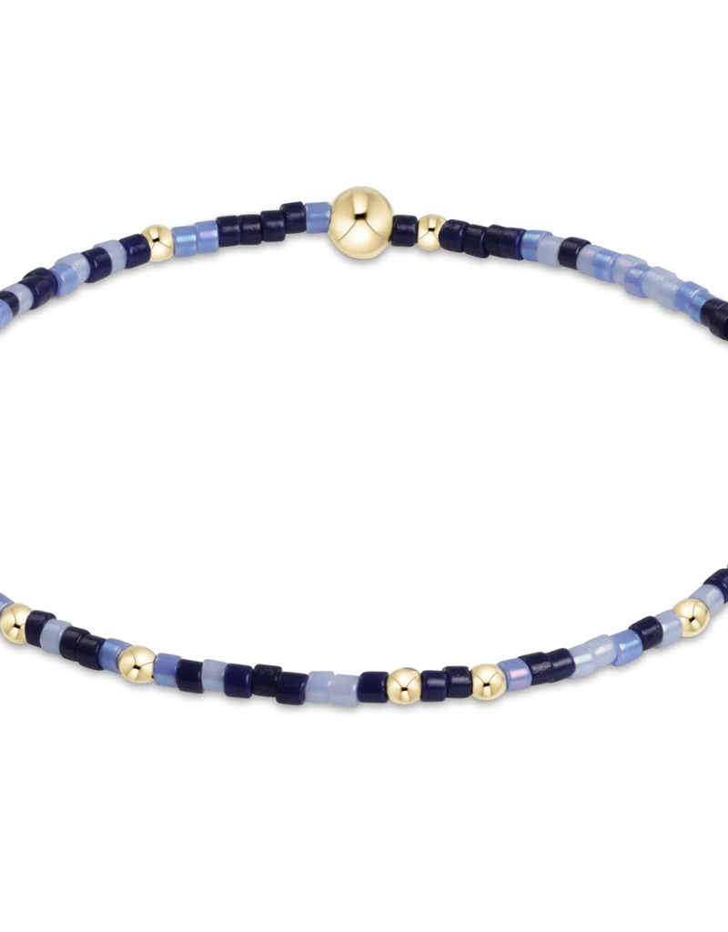 ENEWTON HOPE UNWRITTEN BRACELET BRINGIN' BLUE-TY BACK-DISCONTINUED