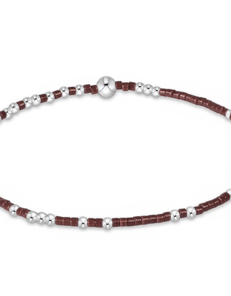 ENEWTON Hope Unwritten Sterling  Bracelet - Chocolate-DISCONTINUED