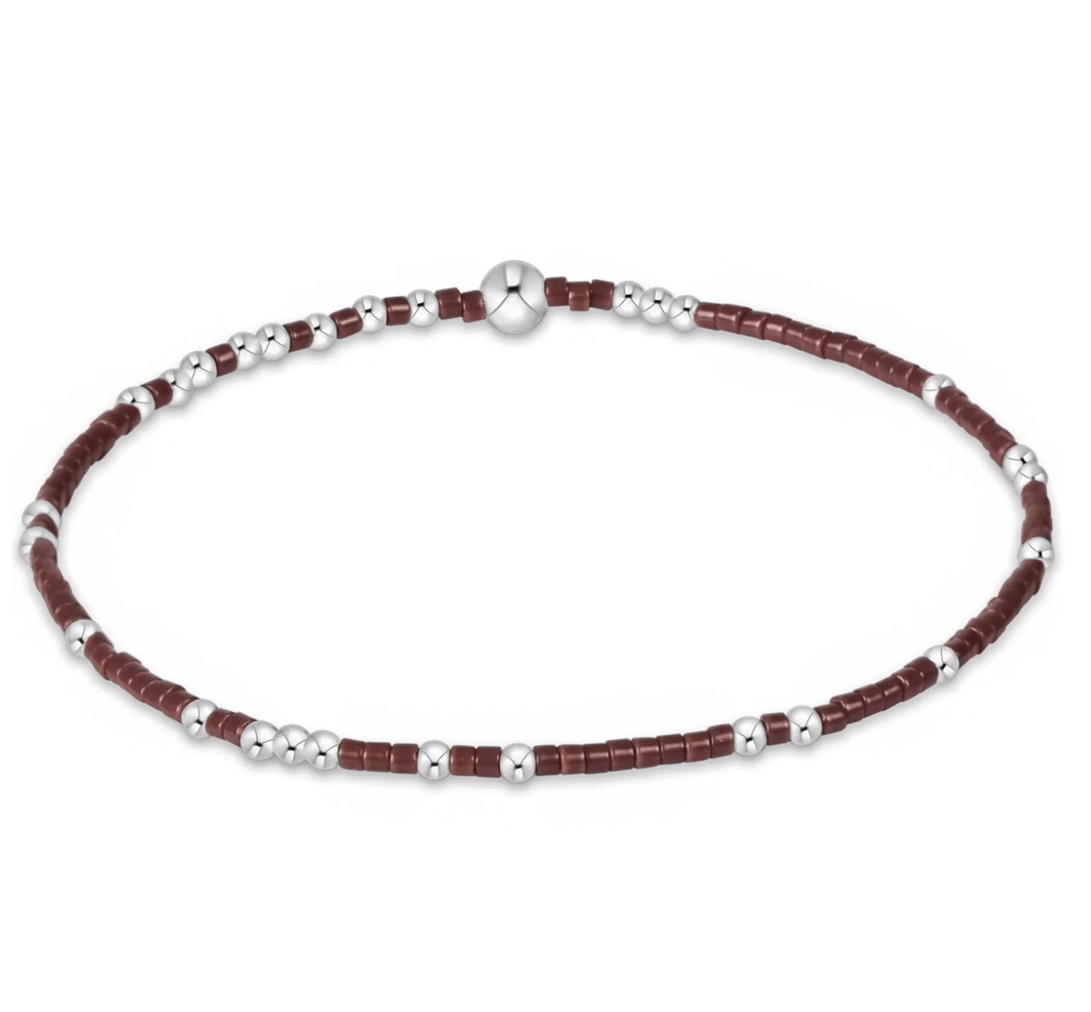 ENEWTON Hope Unwritten Sterling  Bracelet - Chocolate-DISCONTINUED