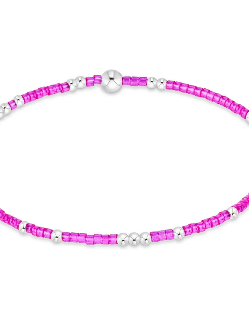 ENEWTON Hope Unwritten Sterling  Bracelet - Fuchsia-DISCONTINUED