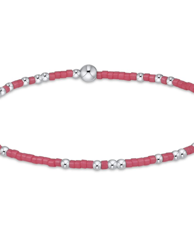 ENEWTON HOPE UNWRITTEN STERLING BRACELET BRIGHT PINK