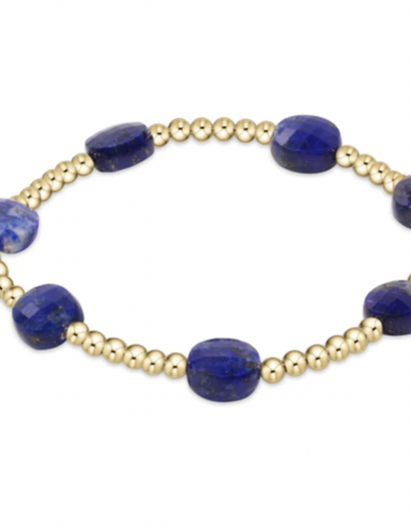 ENEWTON ADMIRE GOLD 3MM BEAD BRACELET LAPIS-DISCONTINUED