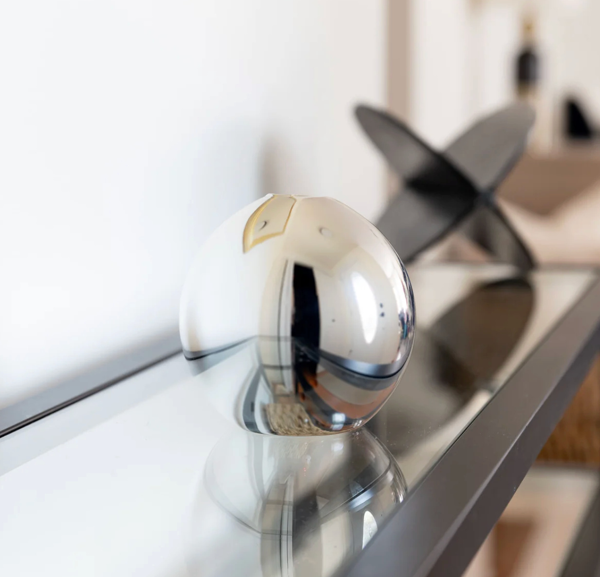 EVERLASTING CANDLE CO NEVA SILVER METALLIC VASE/CANDLE HOLDER