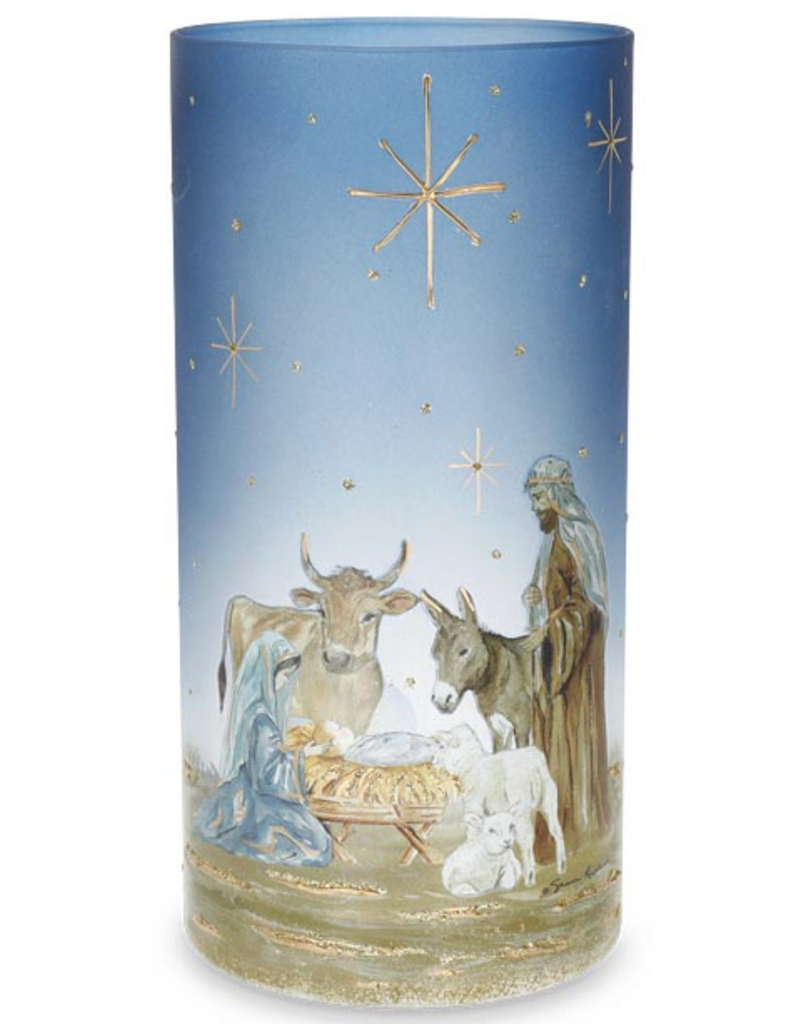 STAR ABOVE MANGER CANDLEHOLDER