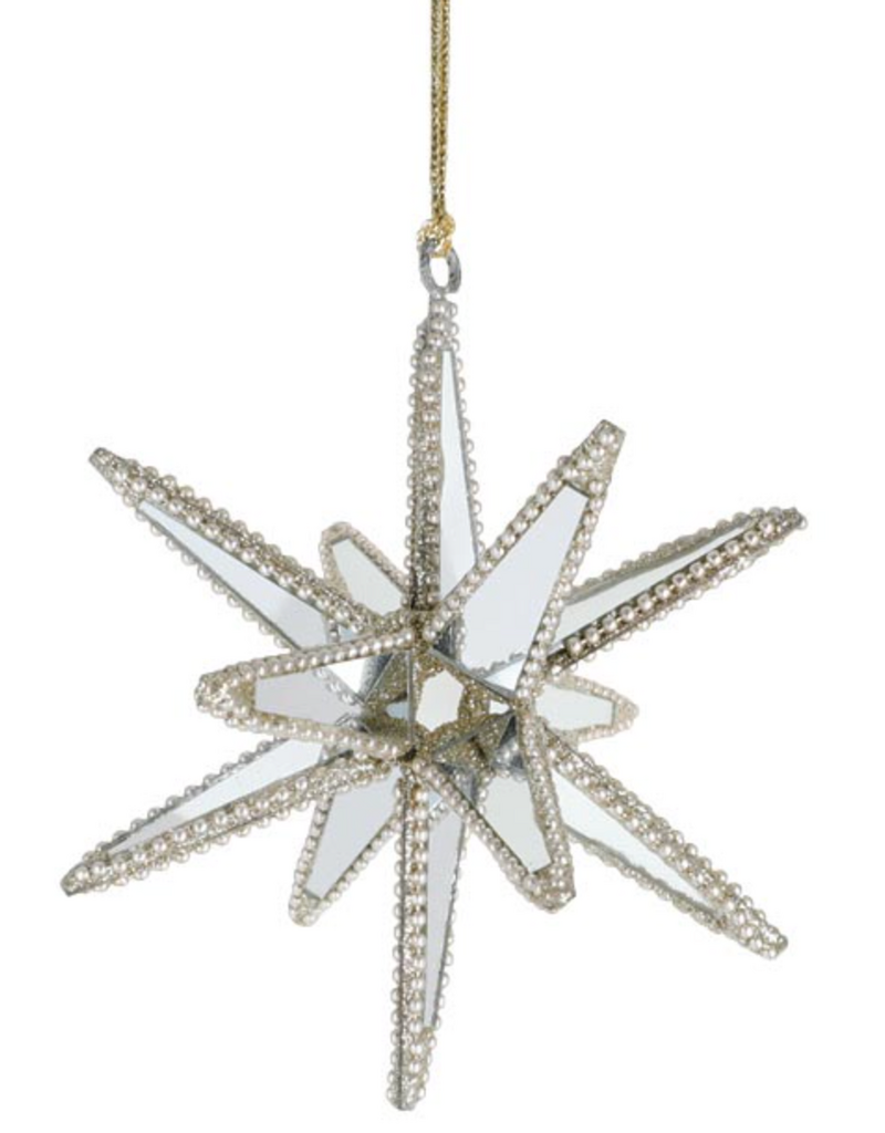 GOLD STARBURST ORNAMENT