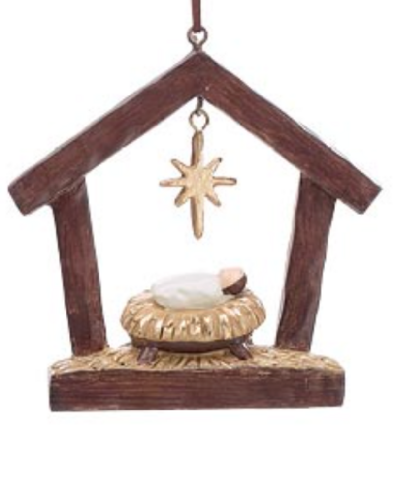 HUMBLE HOPE HOLY FAMILY RESIN ORNAMENT