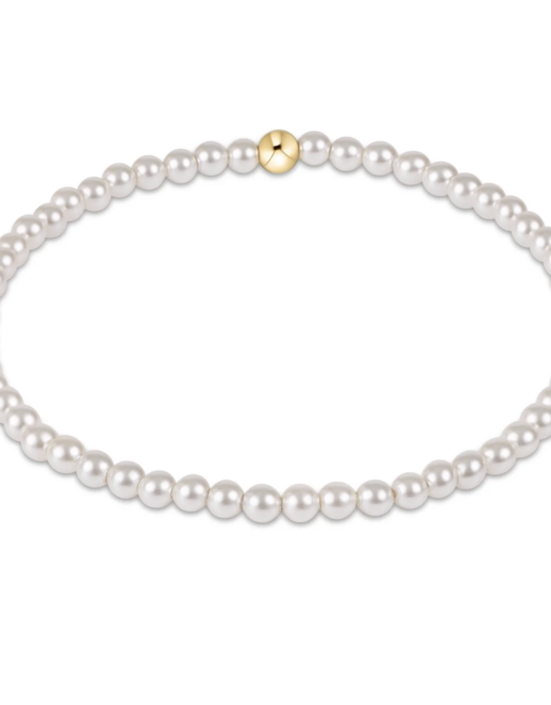 ENEWTON CLASSIC PEARL 3MM BEAD BRACELET