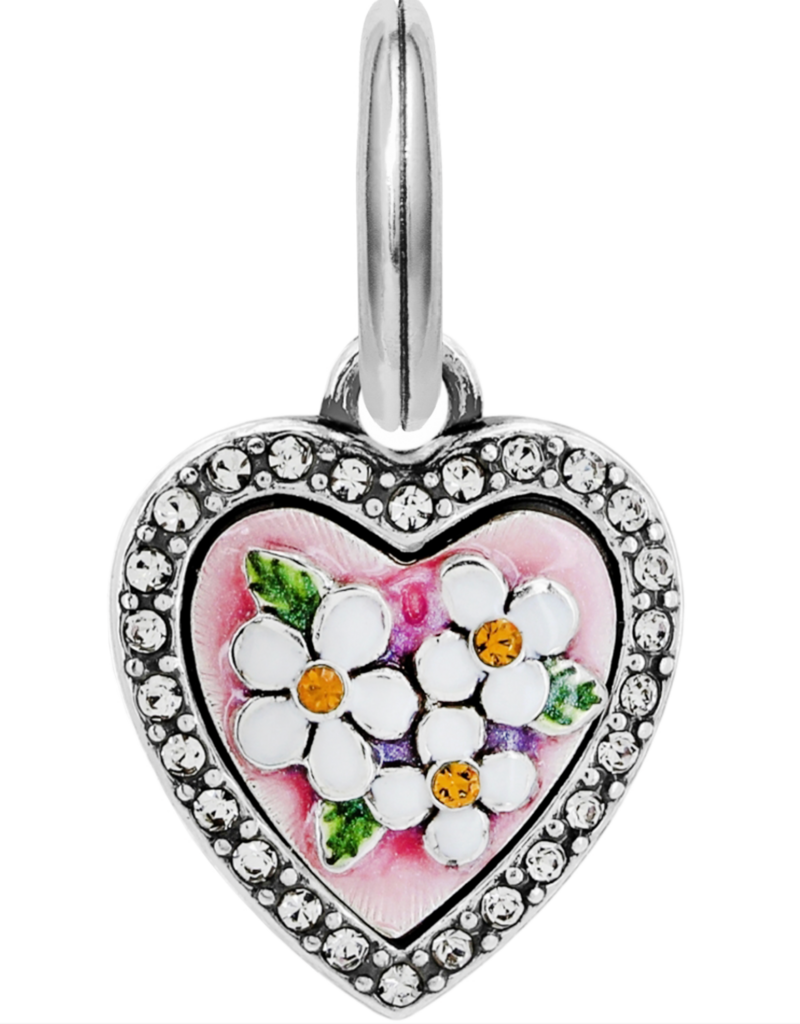 BRIGHTON BLOOMING HEART CHARM