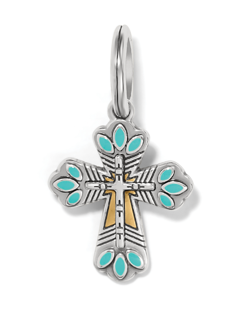BRIGHTON PUEBLO CROSS CHARM