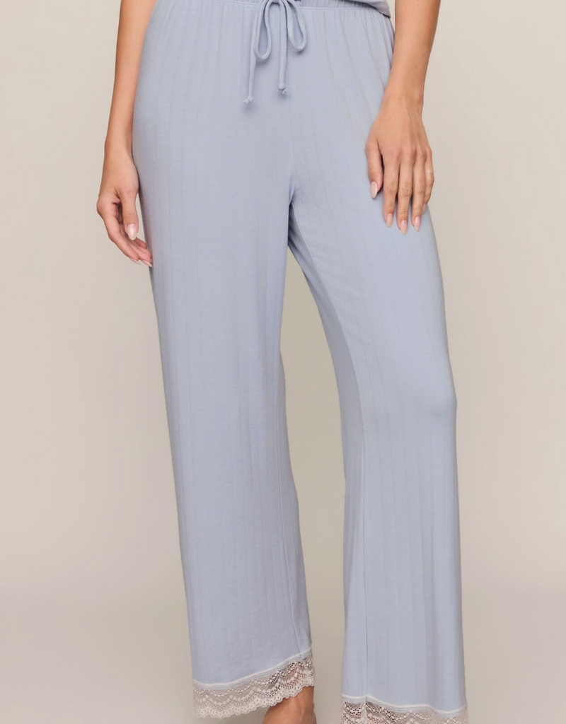 Z SUPPLY TRINA RIB PANT-SKYLINE