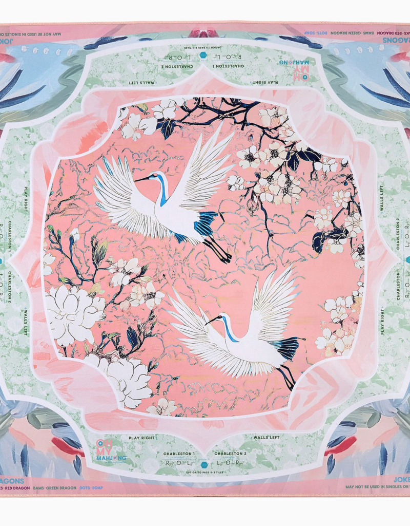 OH MY MAHJONG HERON MAHJONG MAT IN TUBE