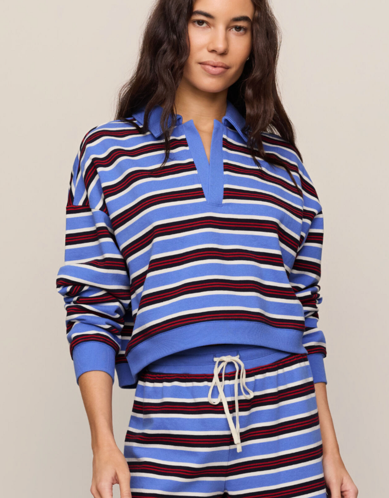 Z SUPPLY LOW KEY STRIPE HENLEY