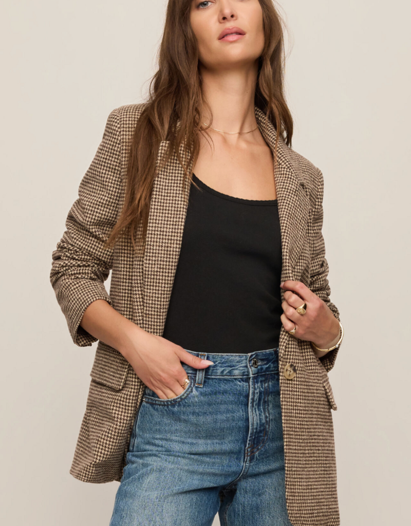 Z SUPPLY EVAN CHECK BLAZER