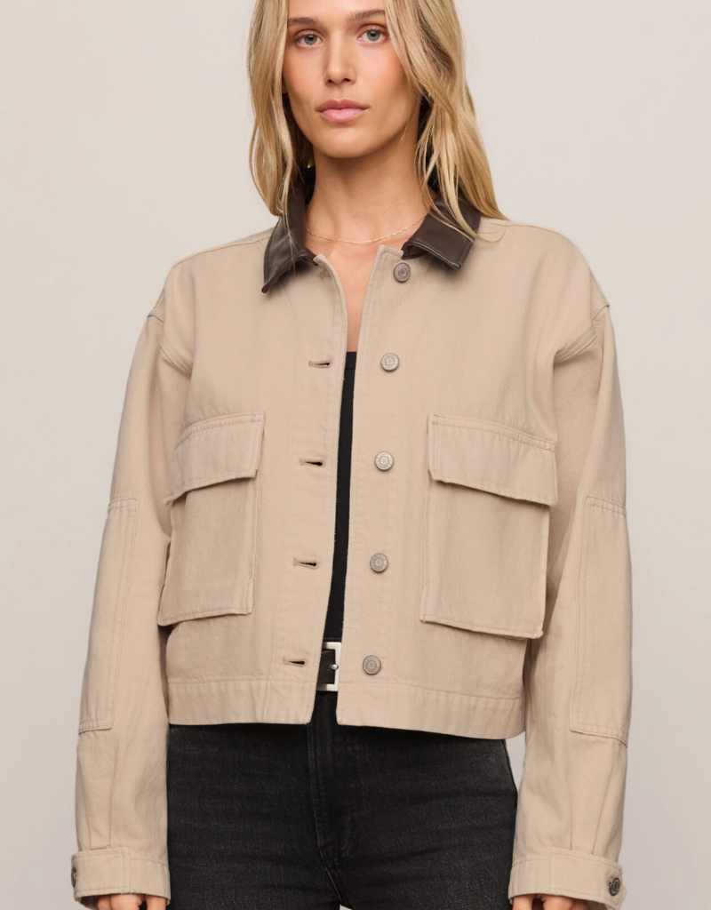 Z SUPPLY REY CROPPED CHORE JACKET