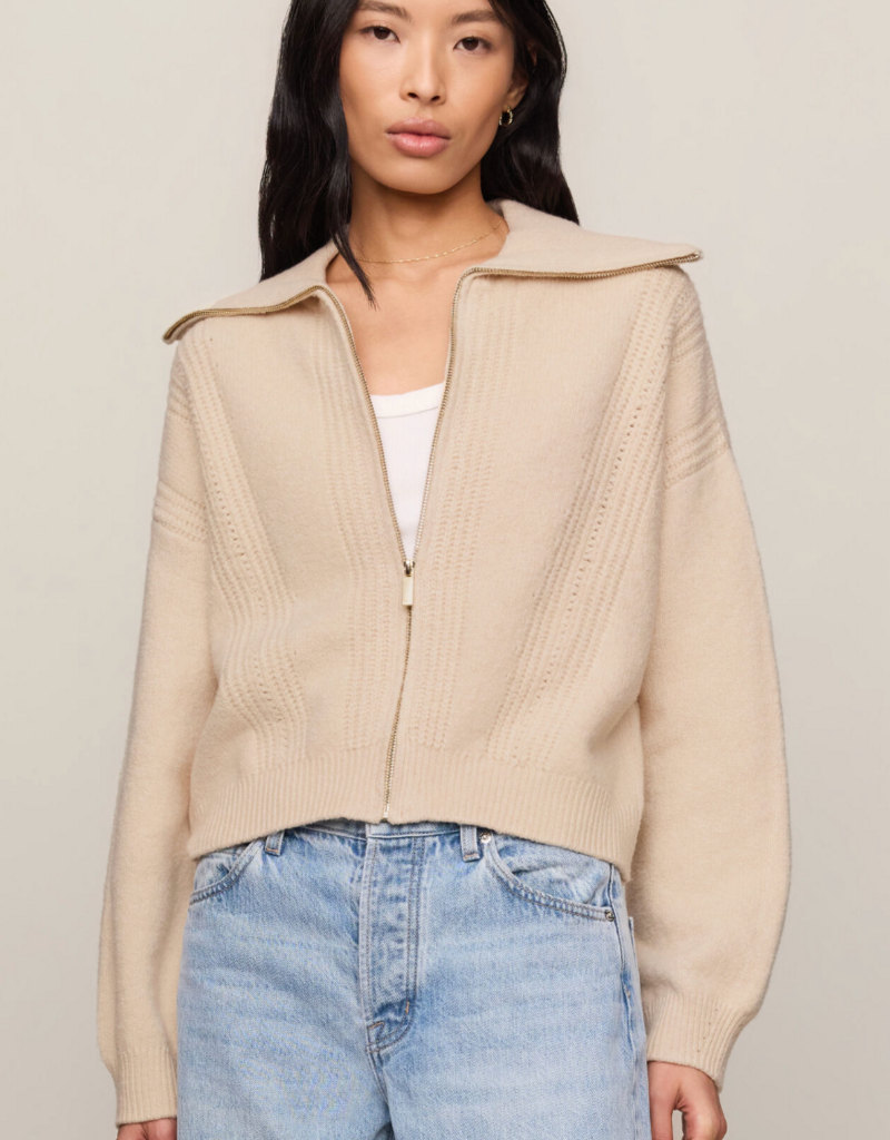 Z SUPPLY SILVERLAKE CARDIGAN-CHALK
