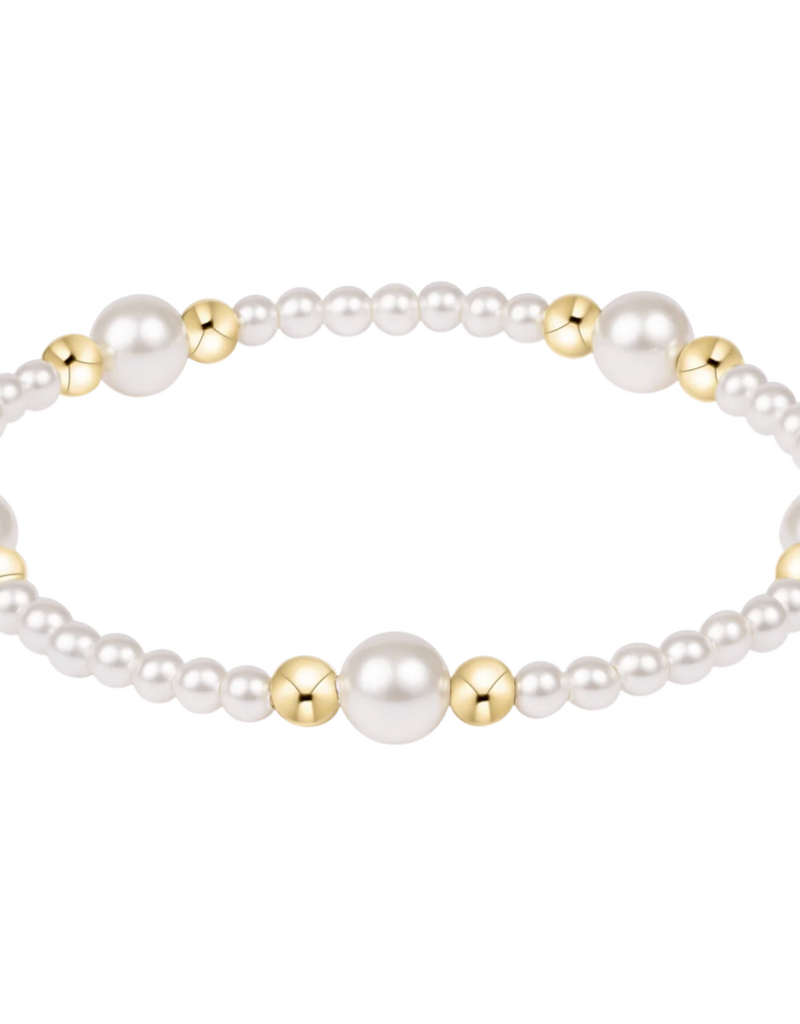 ENEWTON PURPOSE PEARL 6MM PEARL BRACELET