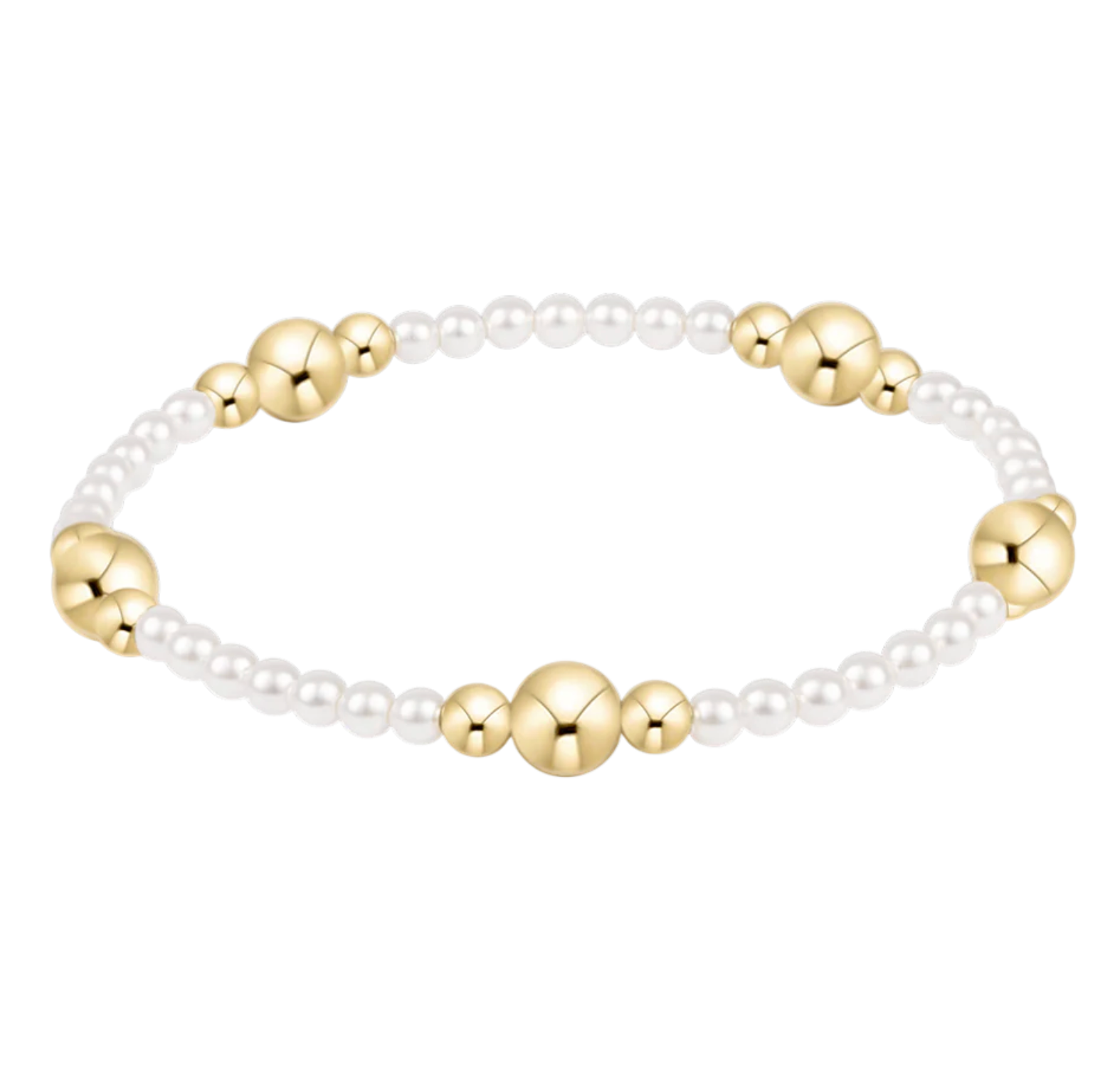 ENEWTON PURPOSE GOLD 6MM PEARL BRACELET