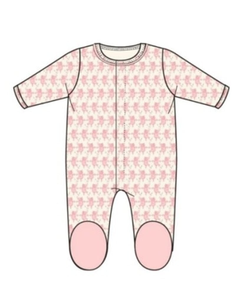 Magnetic  Me TRUNKETTES PINK MODAL FOOTIE