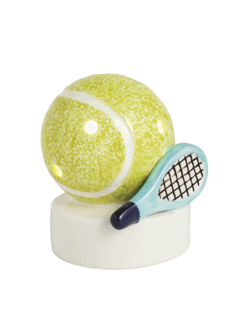 MUD PIE TENNIS LIGHT-UP SITTER