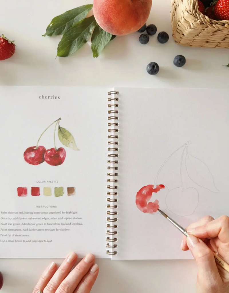 EMILY LEX STUDIO WATERCOLOR WORKBOOK FRUIT