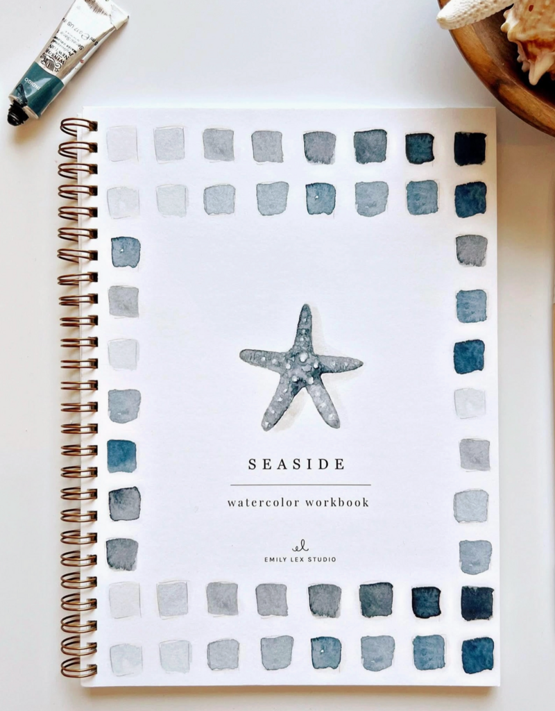 EMILY LEX STUDIO WATERCOLOR WORKBOOK SEASIDE