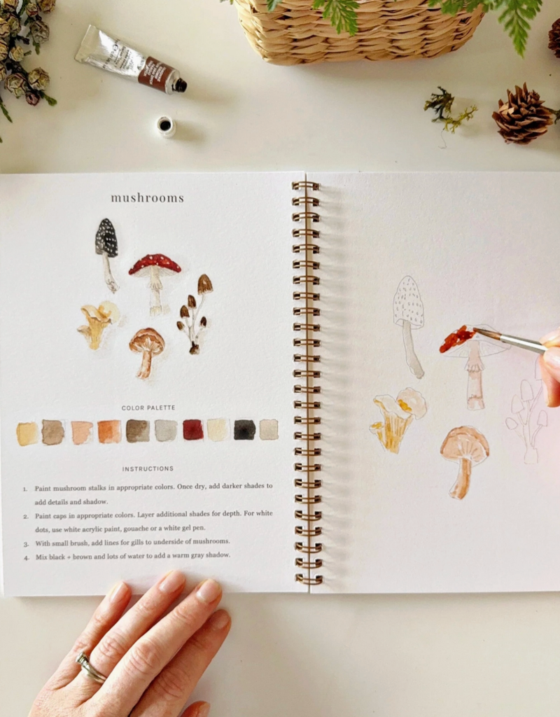 EMILY LEX STUDIO WATERCOLOR WORKBOOK WOODLAND
