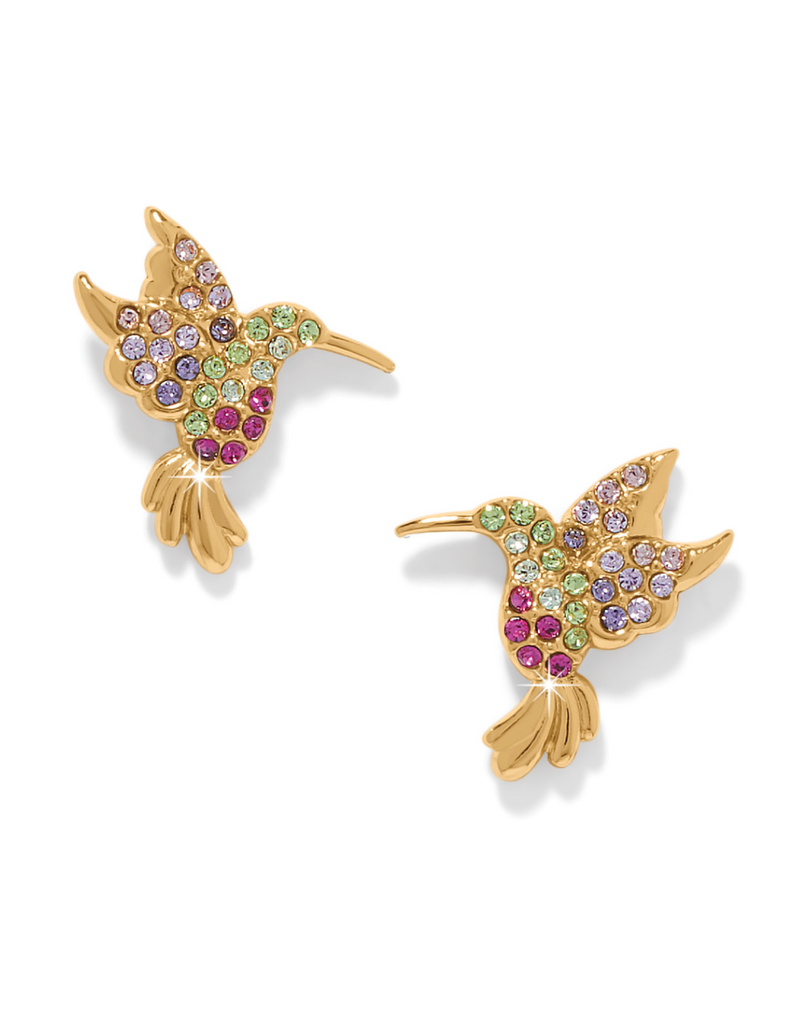 BRIGHTON Enchanting Gem Hummingbird Earrings
