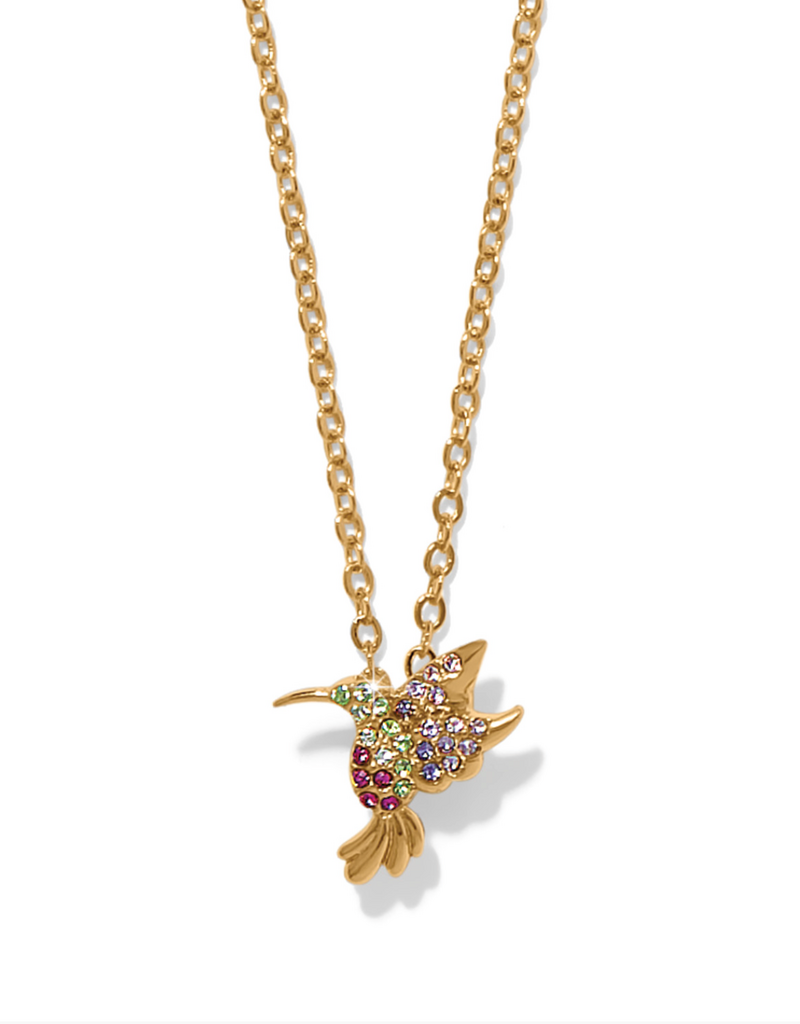 BRIGHTON Enchanting Gem Hummingbird Necklace