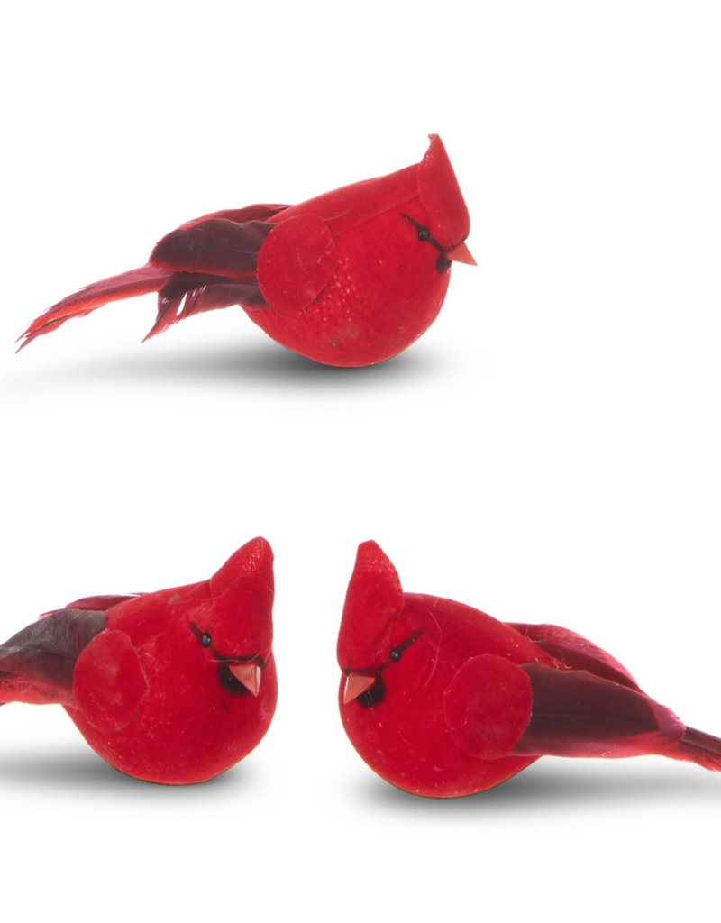 CLIP-ON CARDINAL ORNAMENT-SMALL