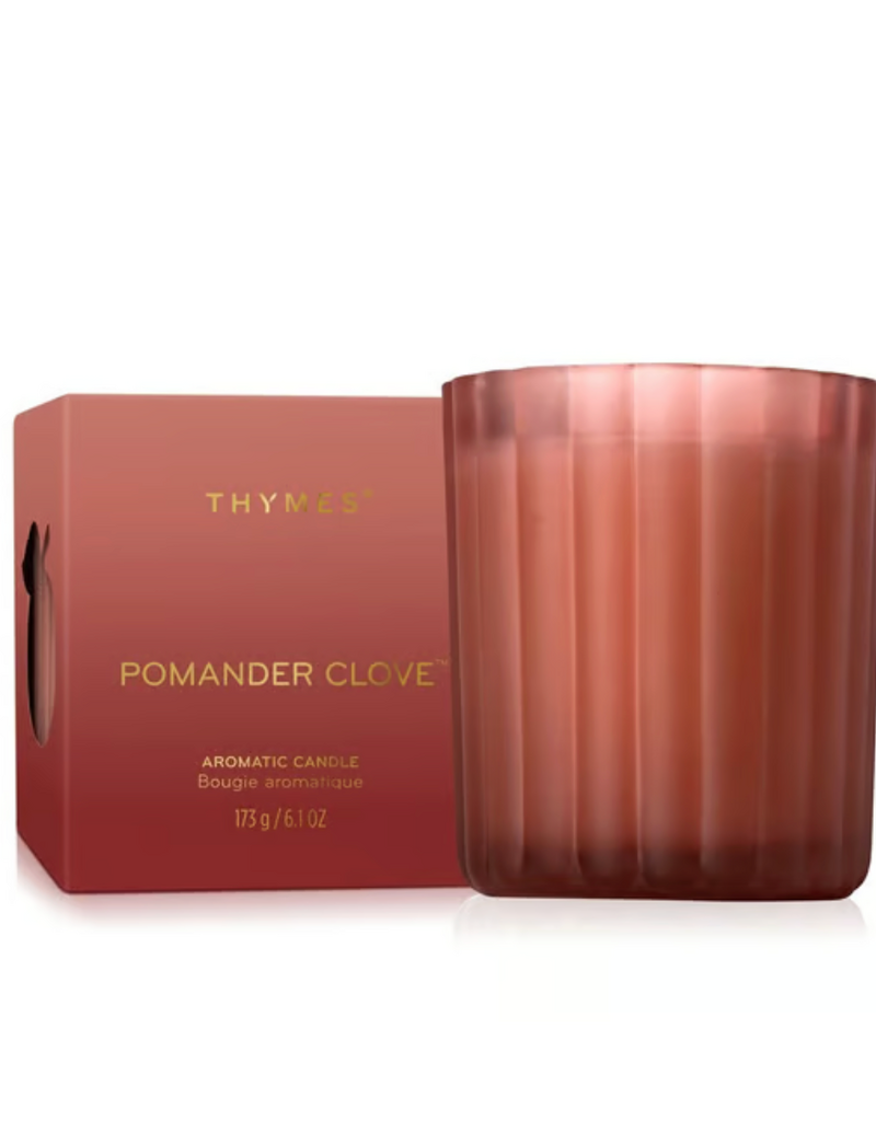 THYMES POMANDER CLOVE BOXED CANDLE,  6.1 OZ
