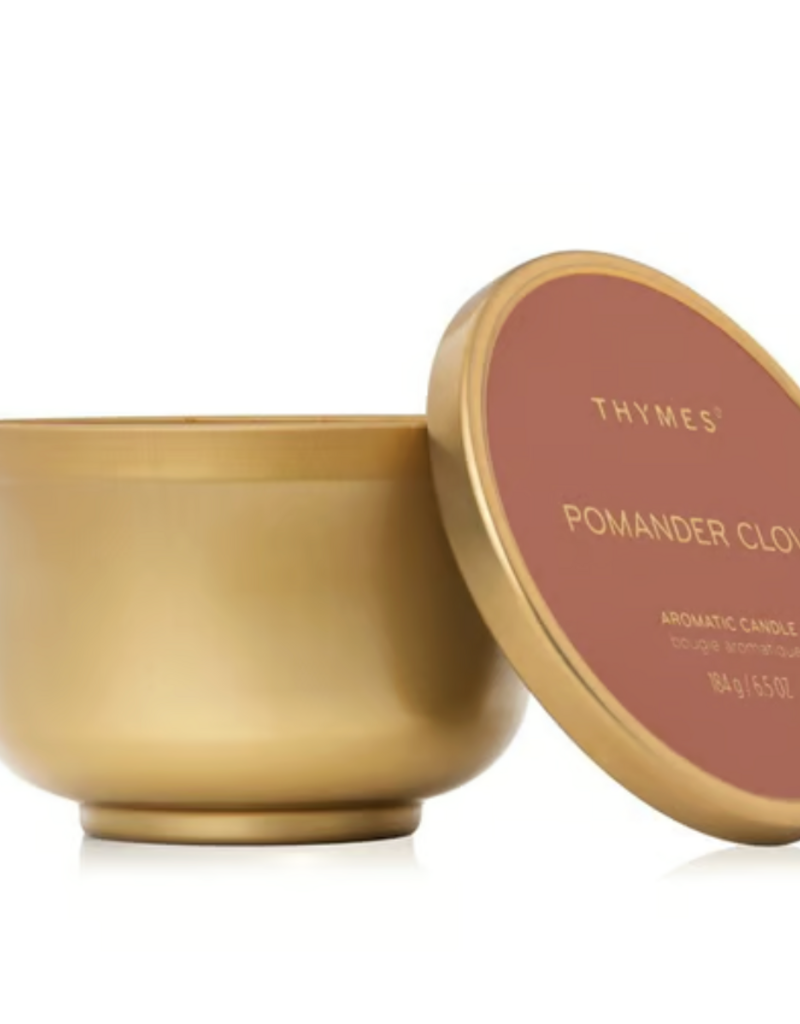 THYMES POMANDER CLOVE UNIVERSAL TIN CANDLE, 6.5 OZ