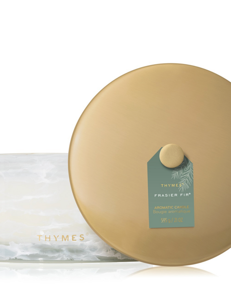 THYMES FRASIER FIR TIDINGS 4-WICK CANDLE, 21 OZ
