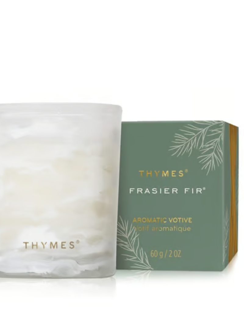 THYMES FRASIER FIR BOXED VOTIVE CANDLE, 2 OZ