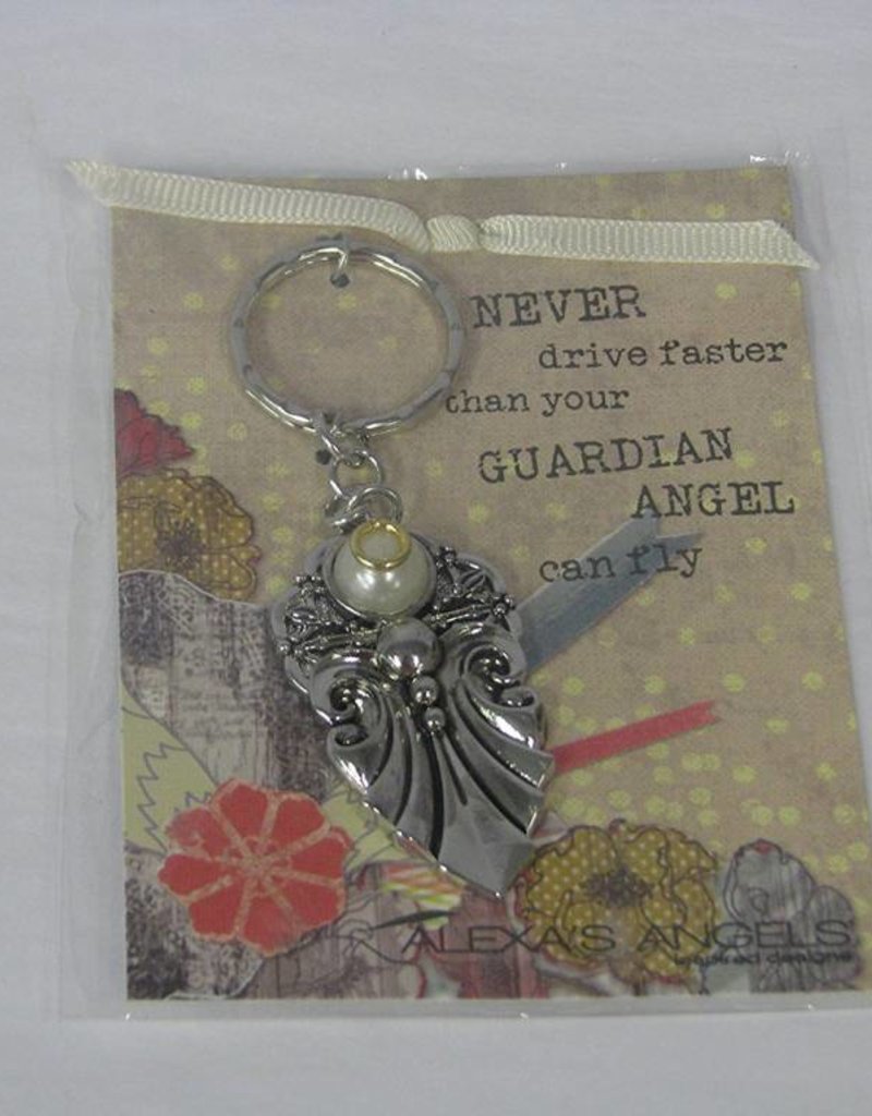 GUARDIAN ANGEL KEY RING
