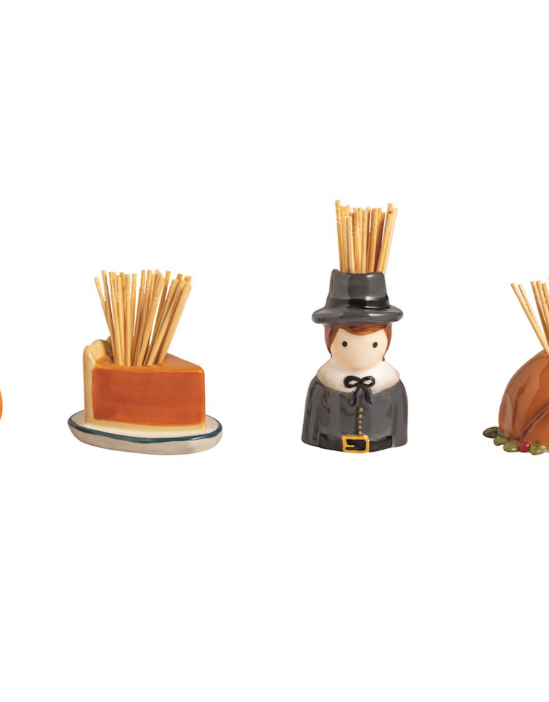 MUD PIE THANKSGIVING TOOTHPICK SET