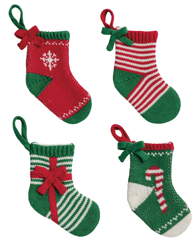 MUD PIE MINI CHRISTMAS STOCKINGS