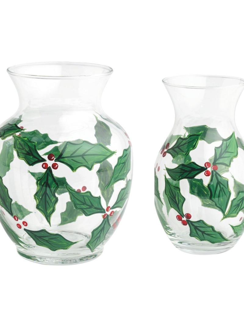 MUD PIE HOLLY VASES
