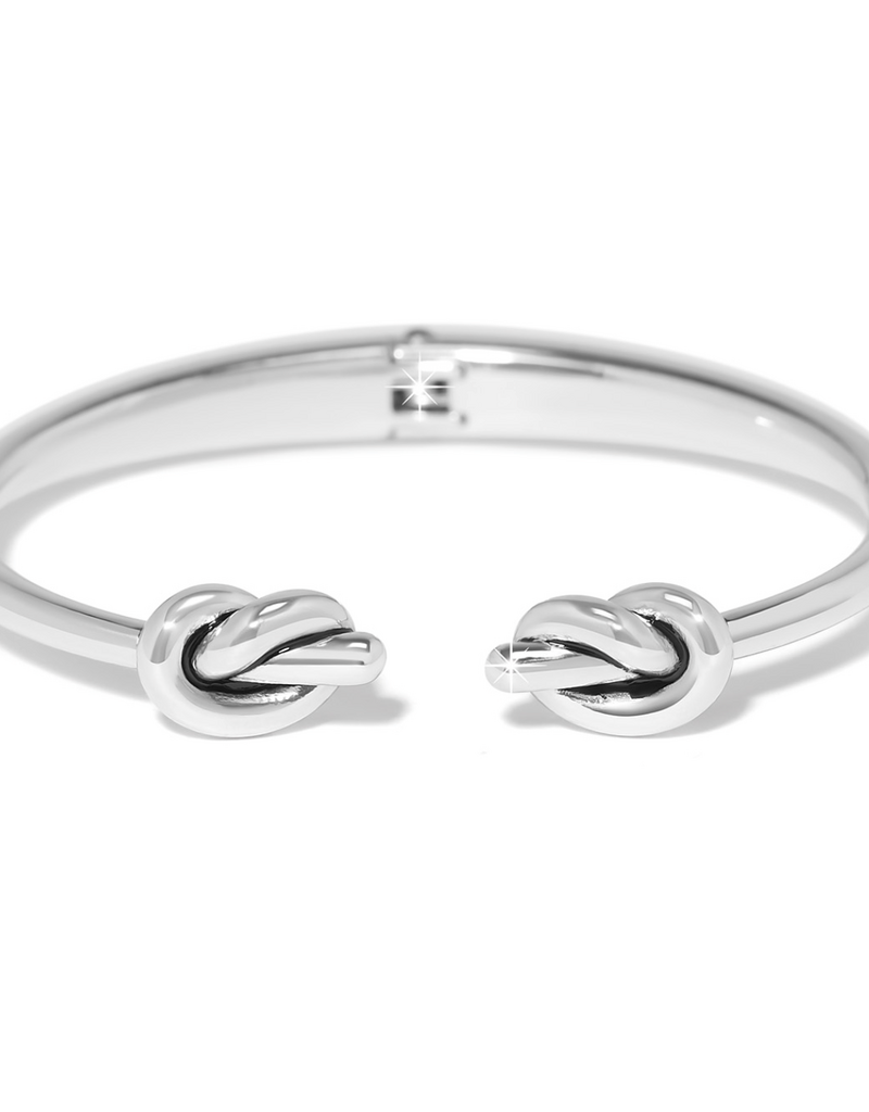 BRIGHTON Interlok Single Knot Open Hinge Bangle