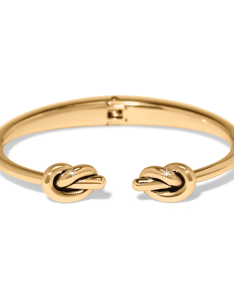 BRIGHTON Interlok Single Knot Open Hinge Bangle