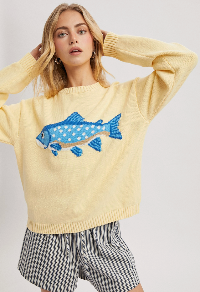 FISH SWEATER