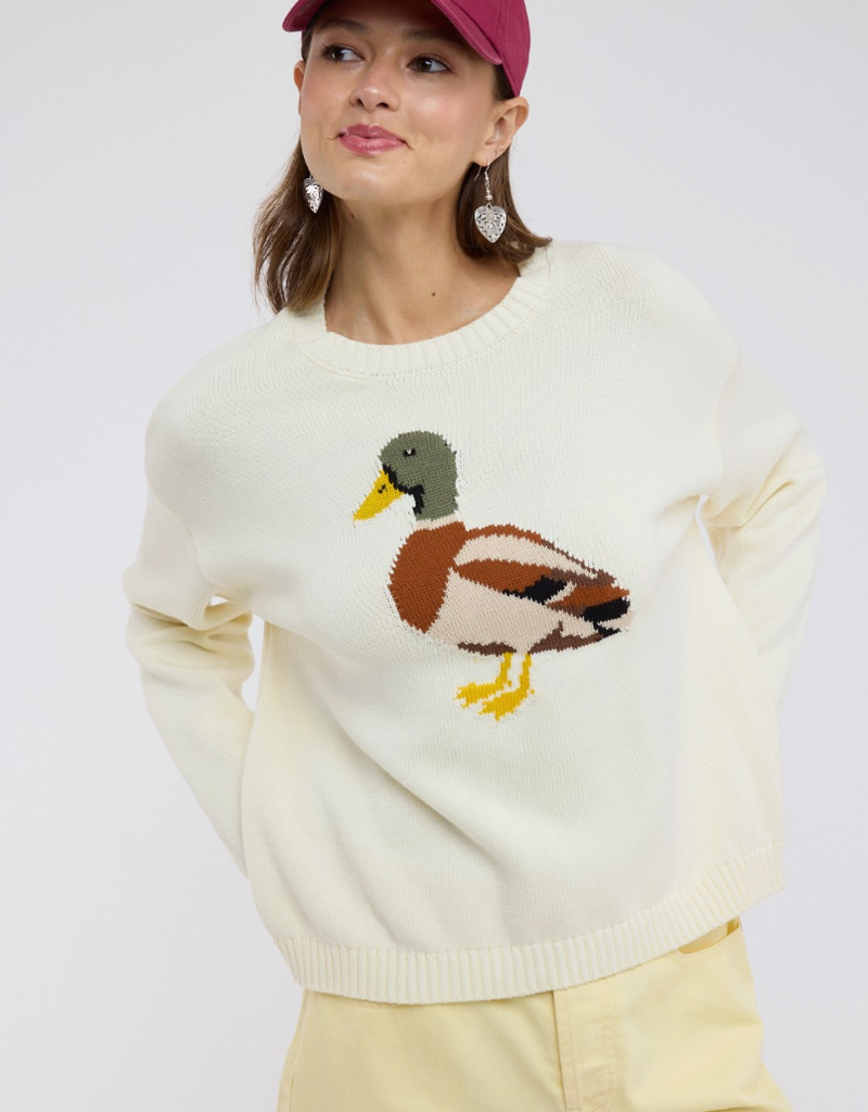 MALLARD DUCK KNIT SWEATER