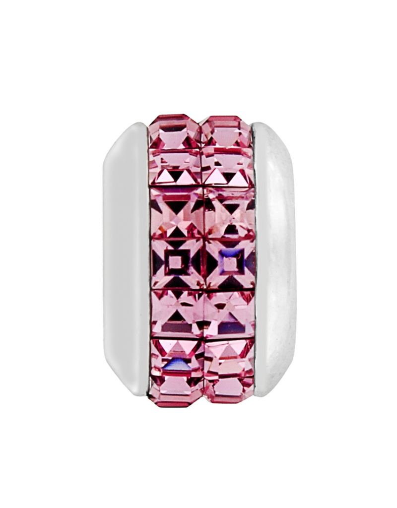 BRIGHTON SPECTRUM BEAD-SILVER/LIGHT ROSE