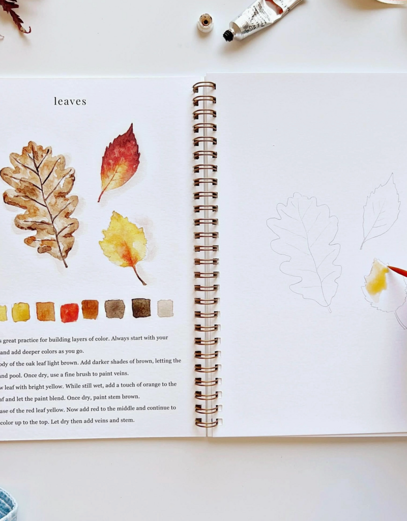 EMILY LEX STUDIO WATERCOLOR WORKBOOK AUTUMN