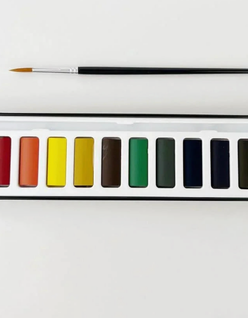EMILY LEX STUDIO WATERCOLOR PAINT SET-12 COLORS