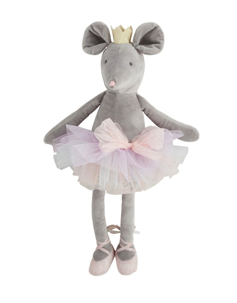 MUD PIE MOUSE VELVET PRINCESS PLUSH
