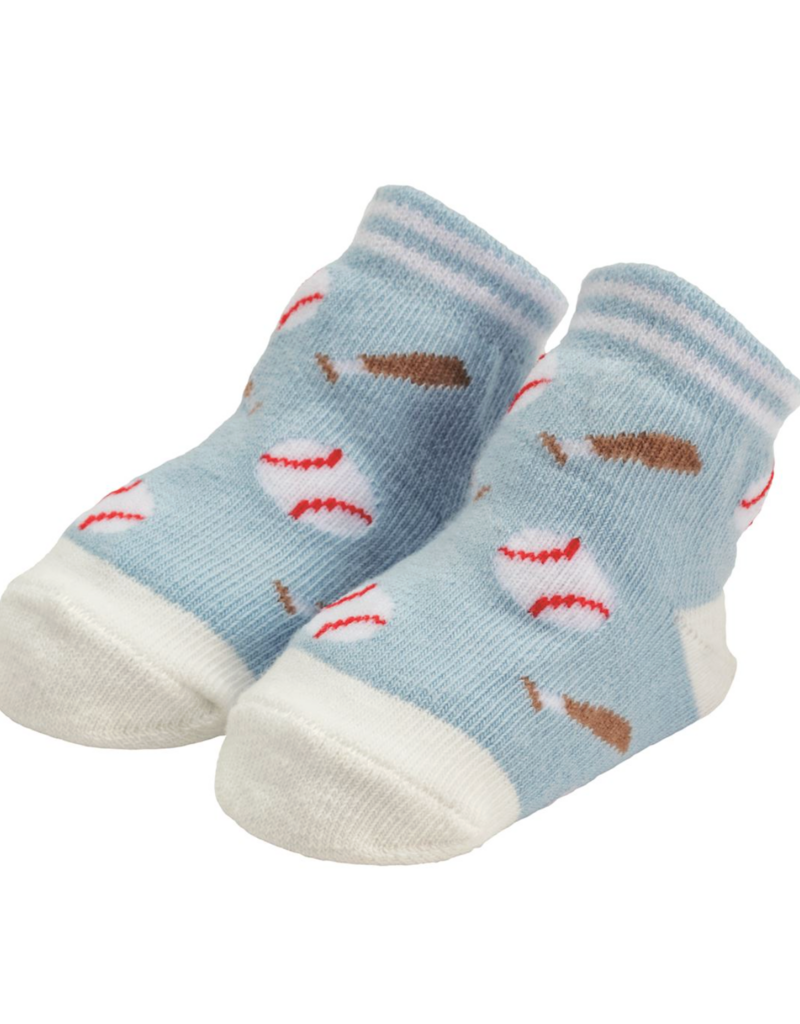 MUD PIE SCATTERED BASEBALL SOCKS