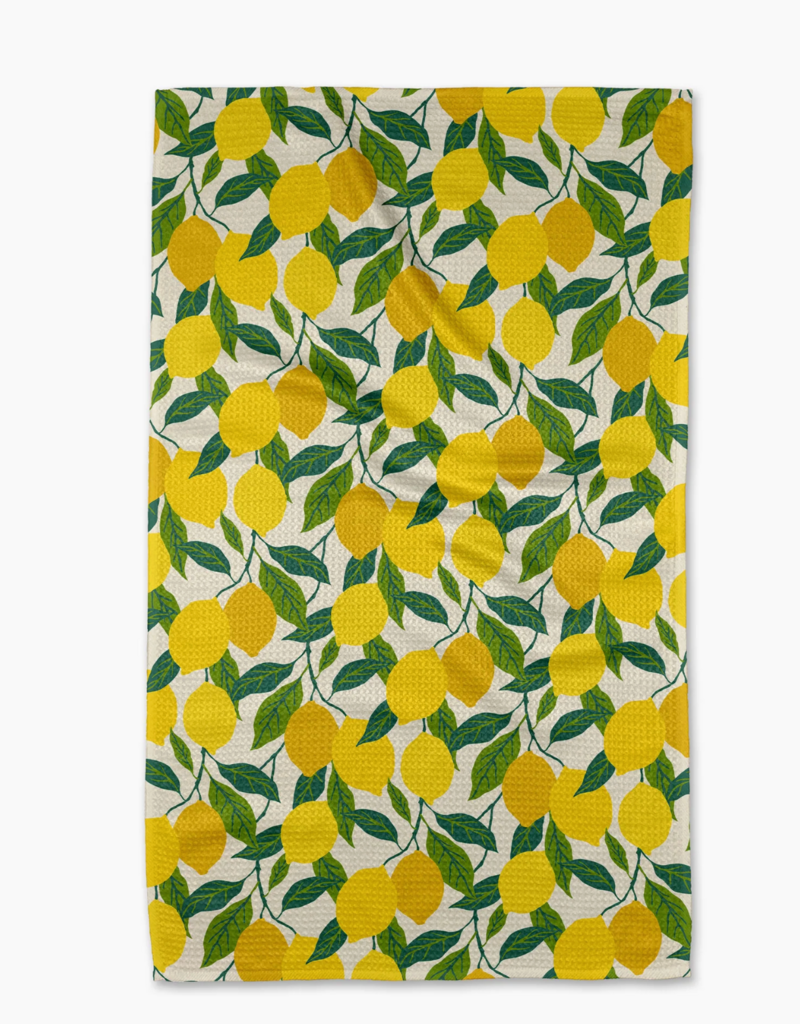 GEOMETRY FRESH START TEA TOWEL